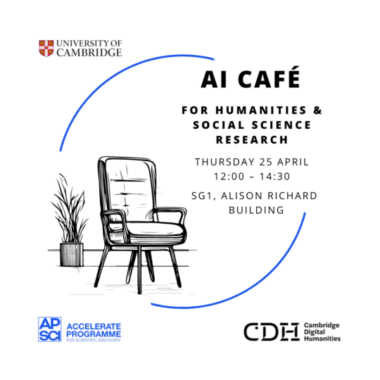 AI Café for Humanities and Social Science Research