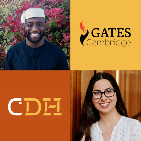 Announcing: CDH Gates Cambridge Scholars 2024