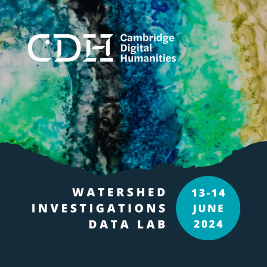 CDH Reactor: Watershed Investigations Data Lab | Call for participation